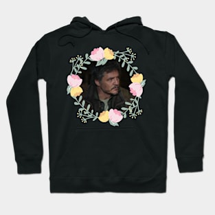 pedro pascal flowers Hoodie